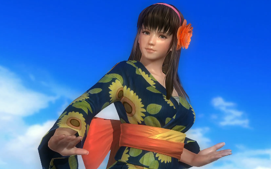 【死或生5】七夕特辑,你的老婆~瞳_哔哩哔哩 (゜-゜)つロ 干杯~-bili