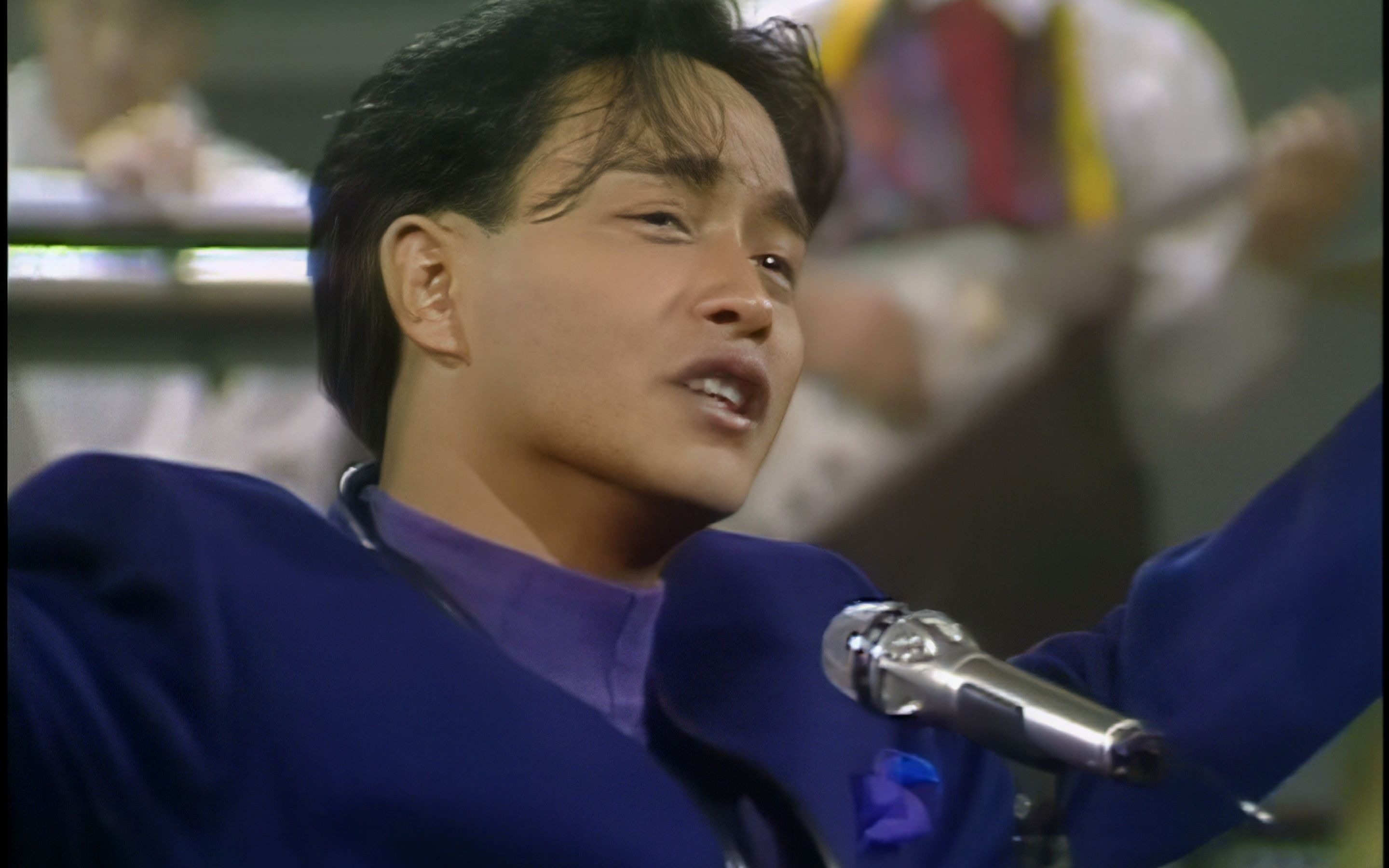 【4k修复】张国荣 无心睡眠 韩国现场版