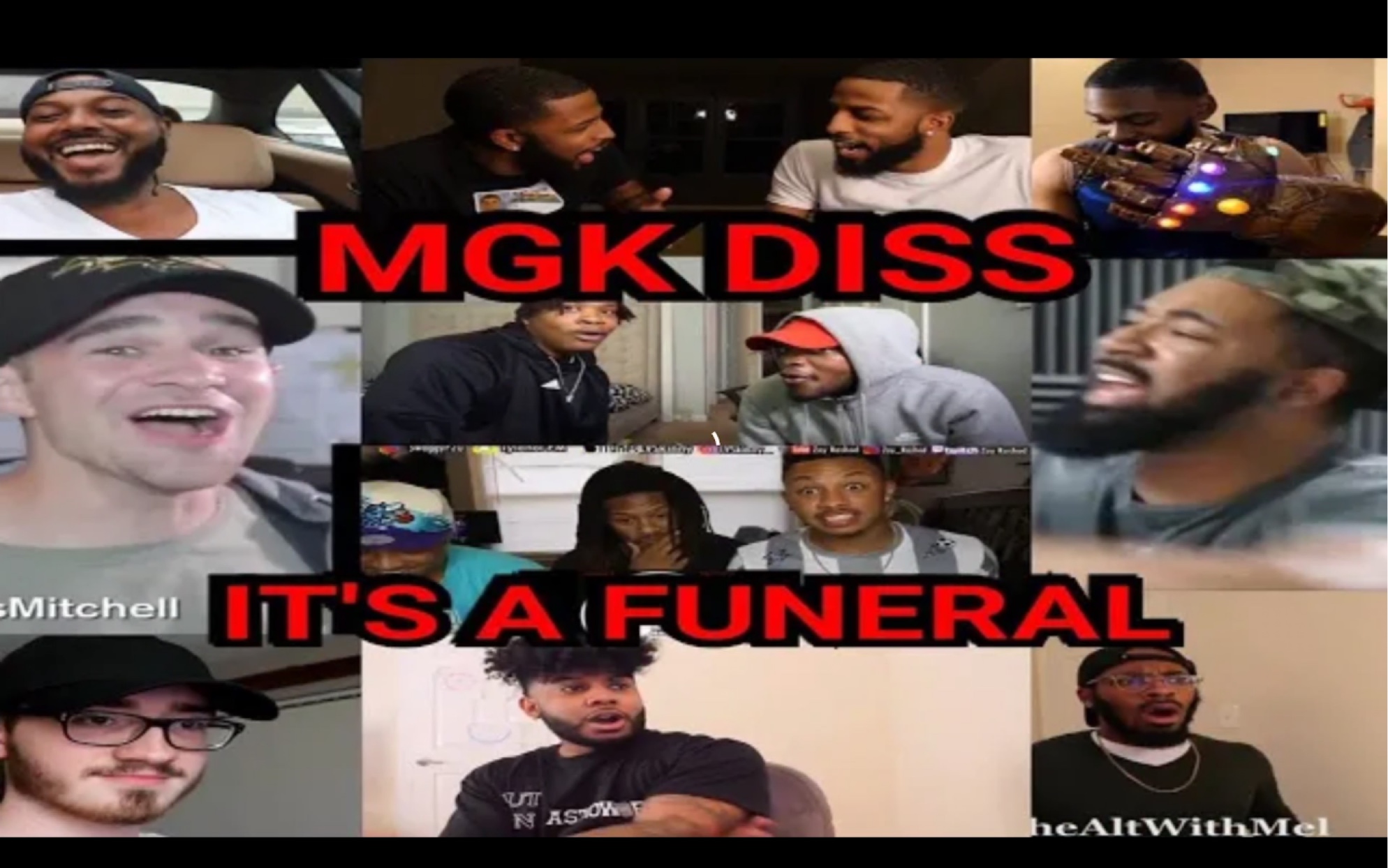 [图]Reactors Reacting to Eminem Killshot Machine Gun Kelly Diss COMPILATION Part 1