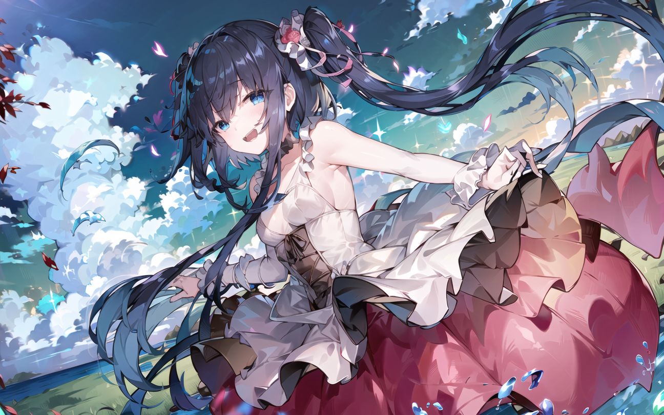 【ai绘画】古户绘梨花画风推荐-韩风其一