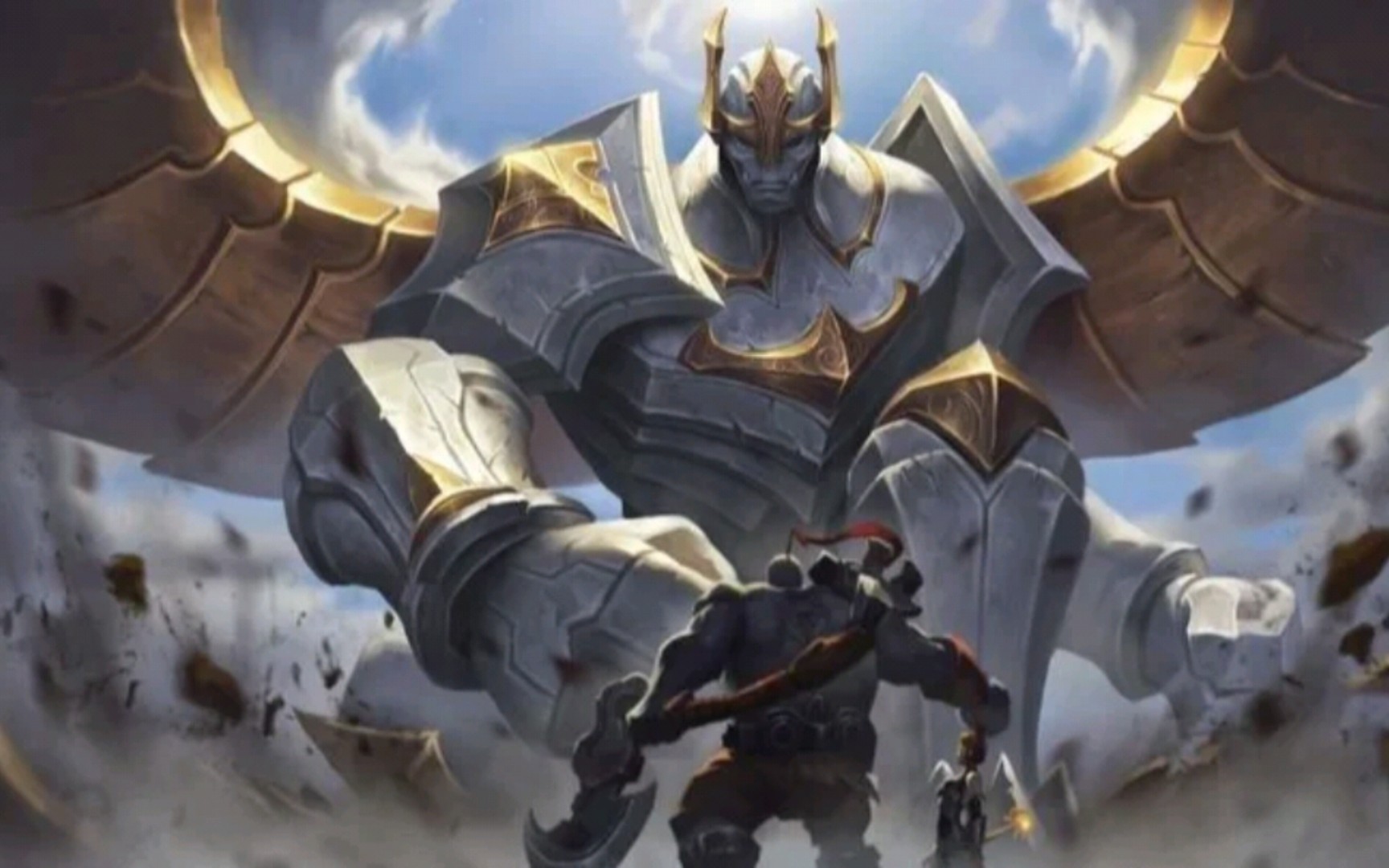 《英雄联盟手游》加里奥的压迫感