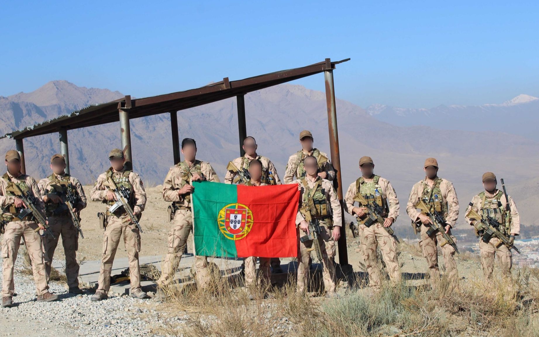 葡萄牙陆军特种部队射击训练