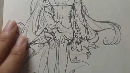 翻翻菜菜画手的本子