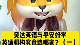 贝达英语与平安好学 英语机构究竟选哪家 2 哔哩哔哩 つロ干杯 Bilibili