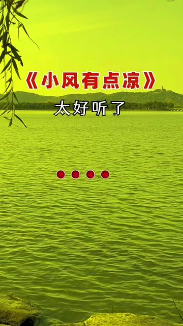 小风有点凉#情感音乐#唱出故事唱出心声