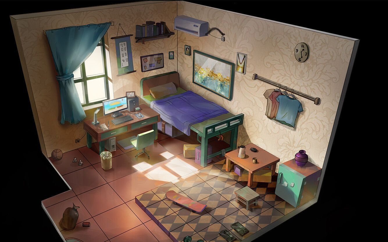 max建模:室内场景"小房子"入门到入土案例教程