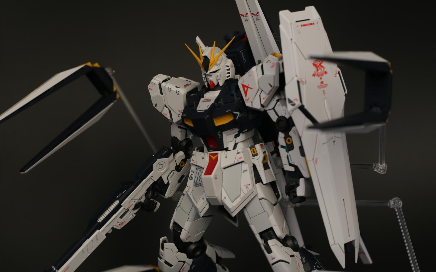 万代mg牛高达卡版模型成品鉴赏