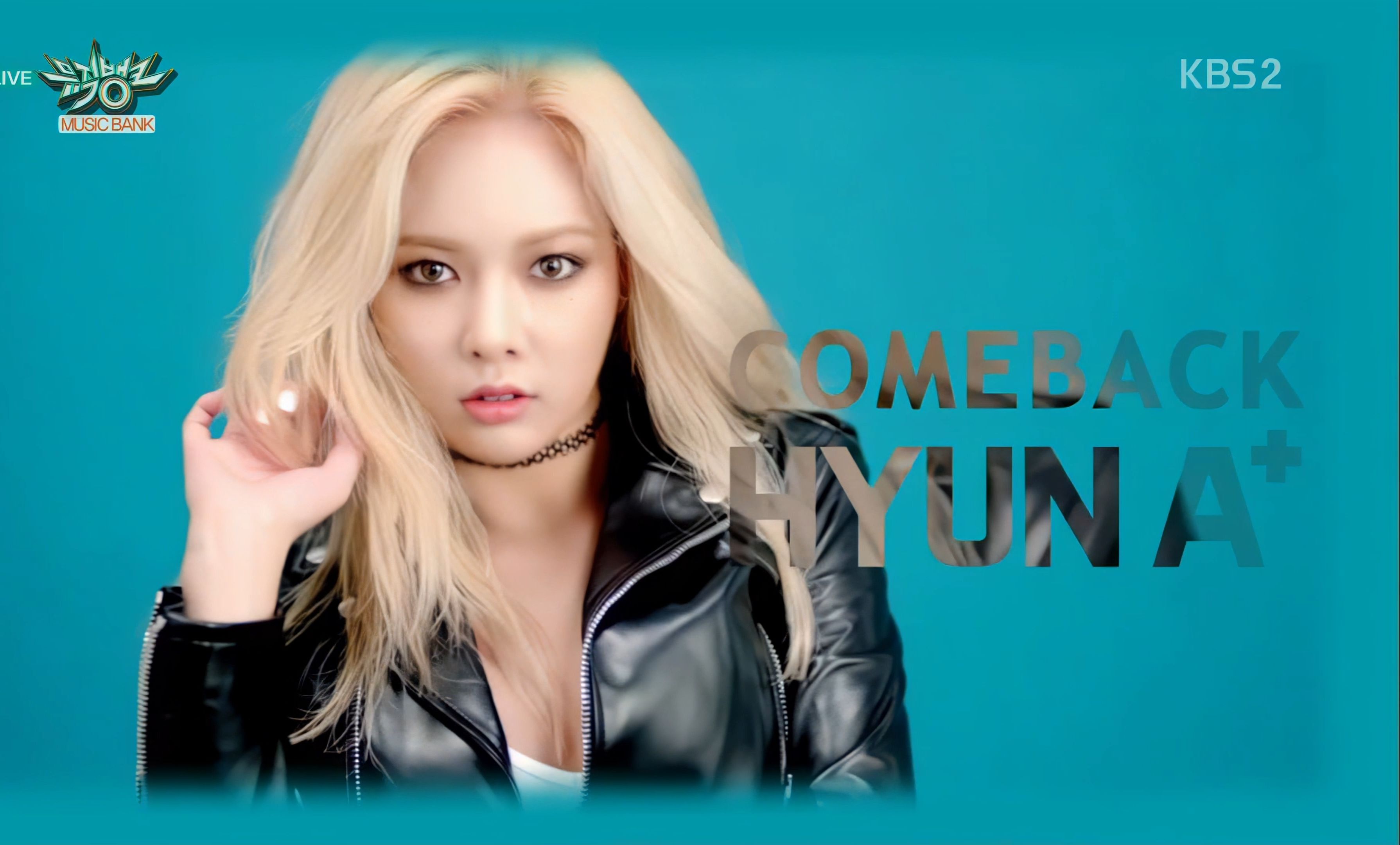 【4k修复】金泫雅 - 因为红(roll deep) (150821 kbs music bank)