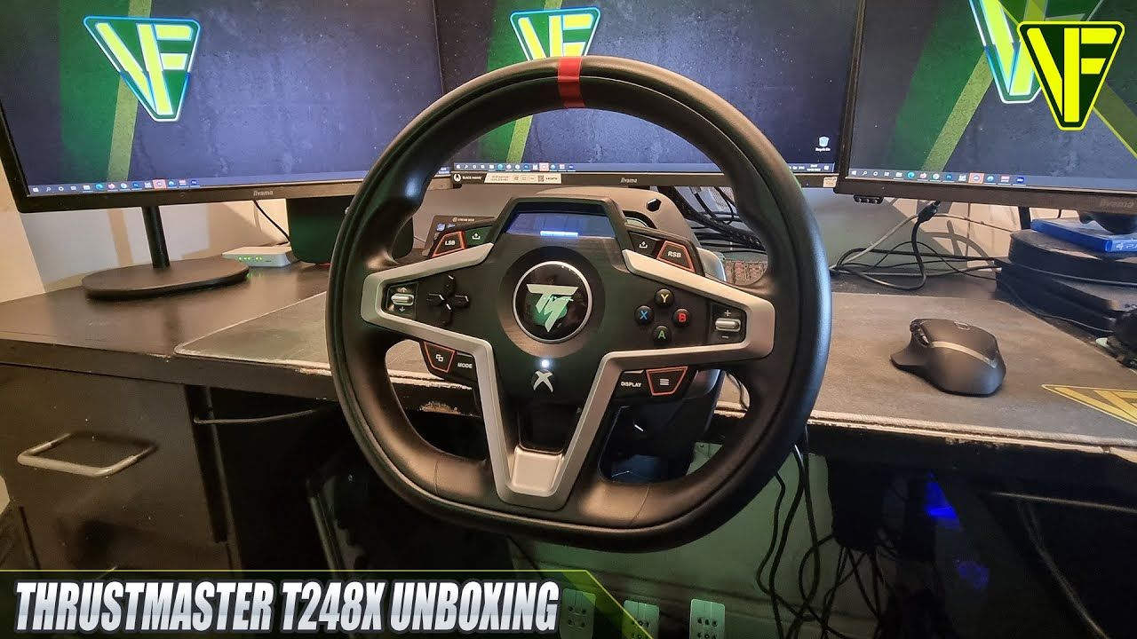 【圖馬思特】thrustmaster t248x 遊戲方向盤開箱!