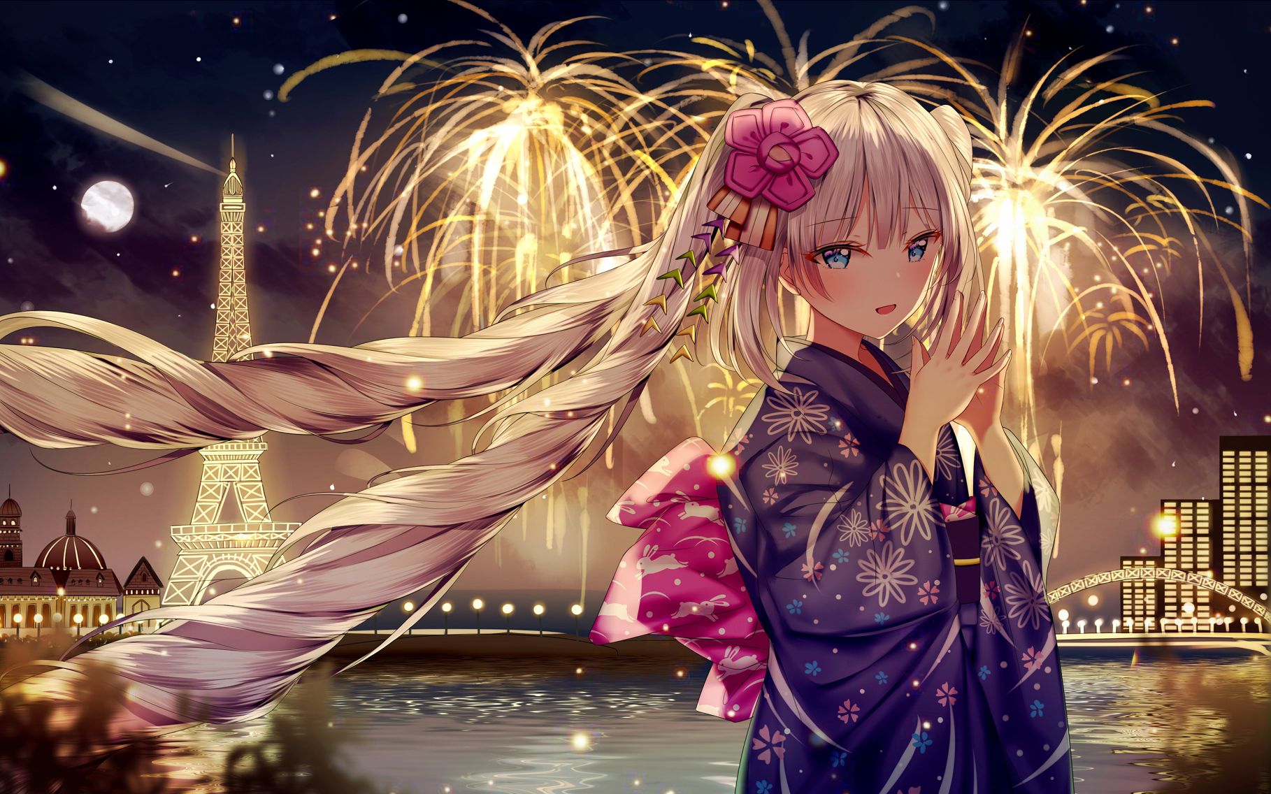 [打上花火/多素材]愿今夜永不结束