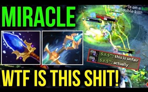 Miracle showing why Pugna still so Cancerous! Kaya Scepter Build Dota2 7.07哔哩哔哩bilibili