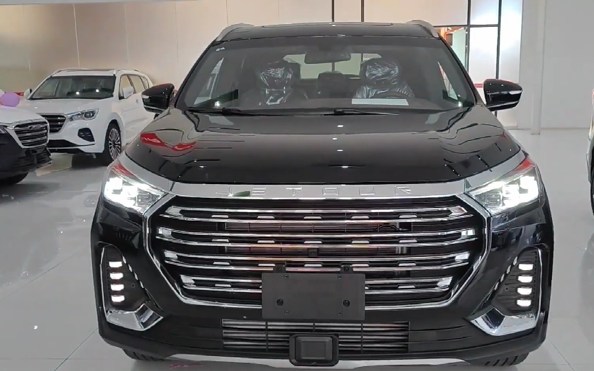 全新捷途x95 plus出口版 7座suv 外观和内饰细节