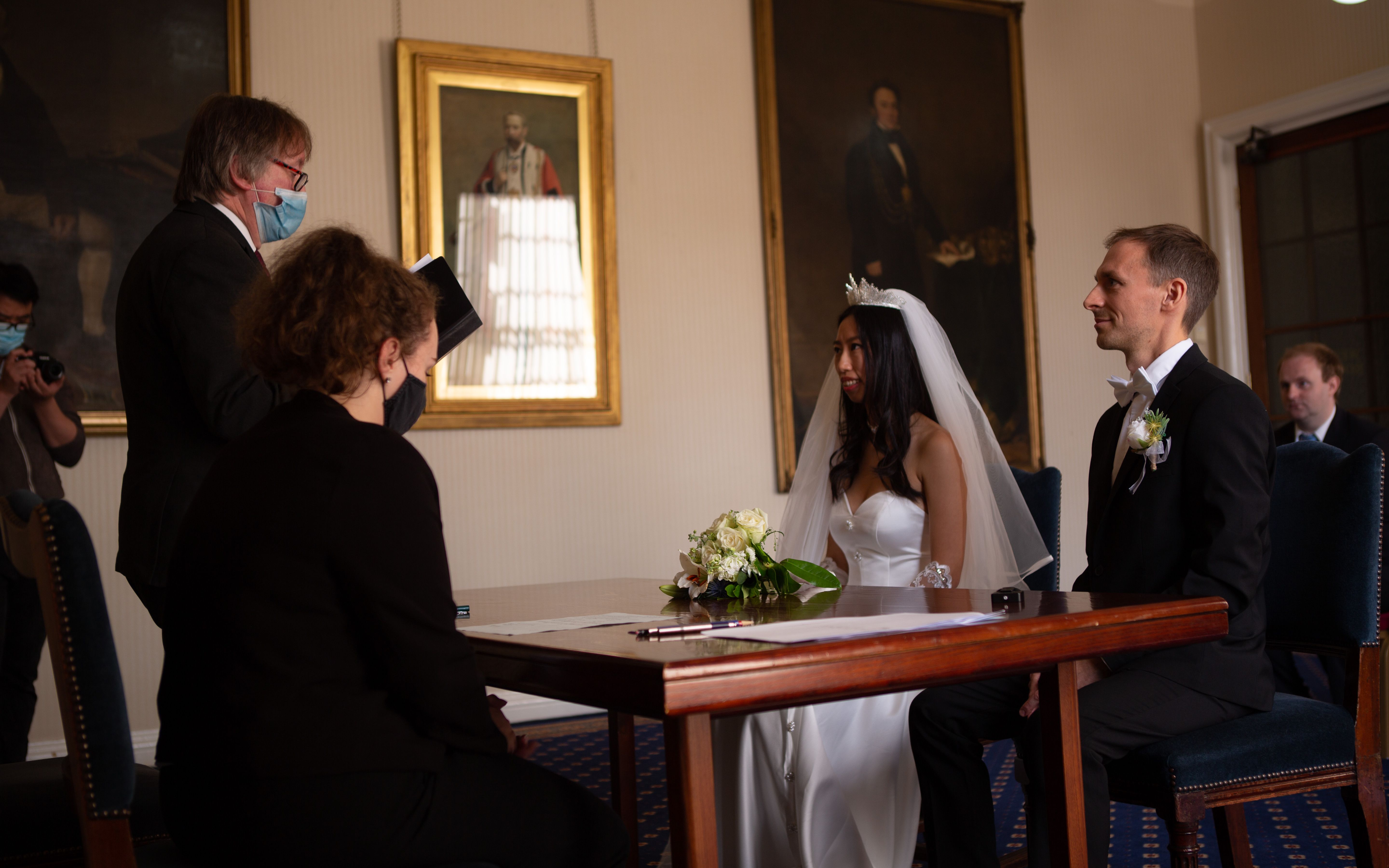 我们终于结婚啦~英国利兹市政厅婚礼全程 Wedding in Leeds civic Hall哔哩哔哩bilibili