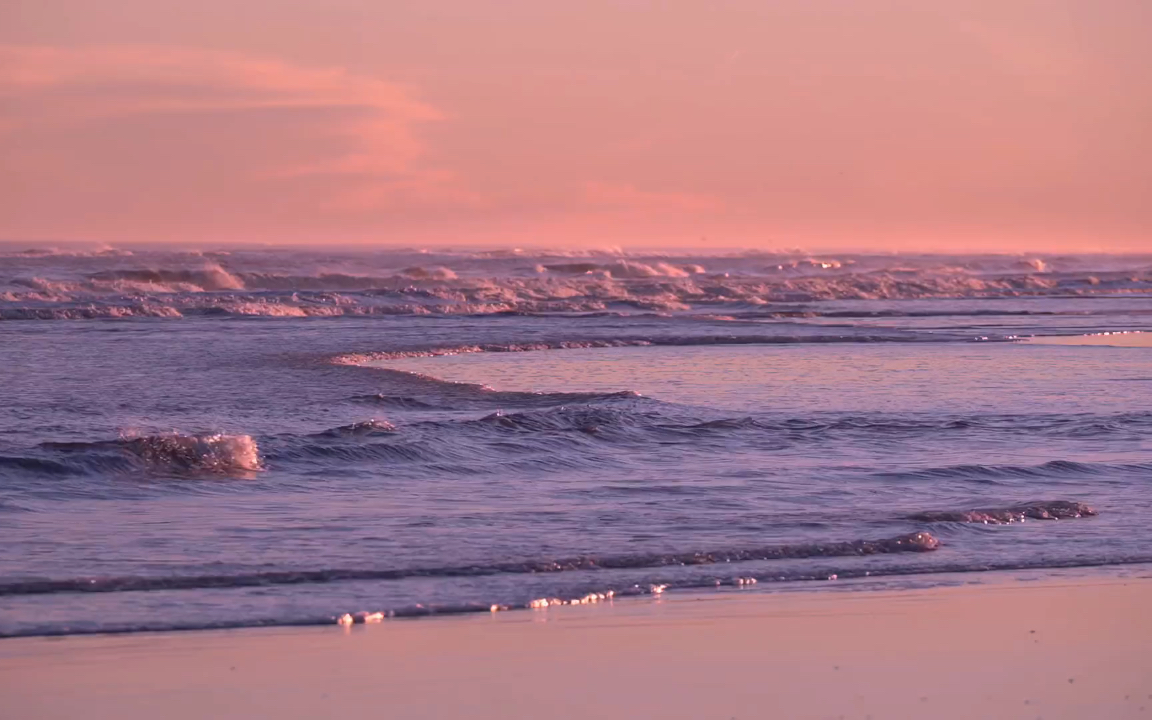 夏天 粉雾海 晚风 和你