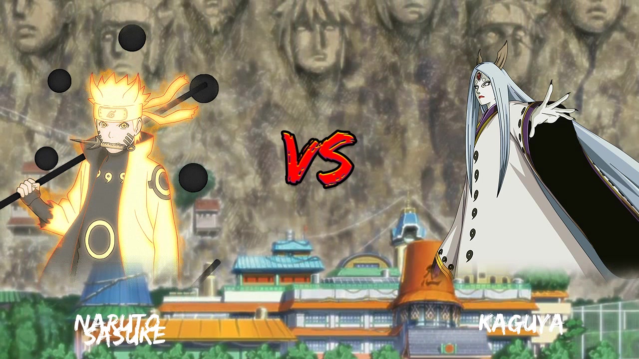 [mugen] 经典战役 鸣人&佐助vs大筒木辉夜