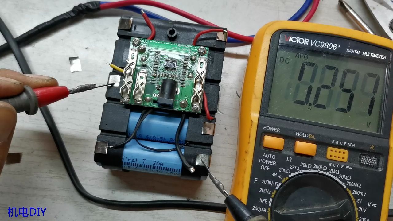 自己动手修复电动扳手锂电池!新换十节18650电池哔哩哔哩bilibili