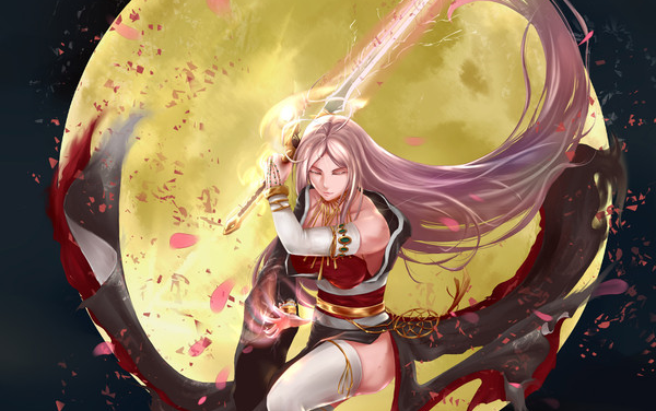 dnf剑豪华丽技能慢放动作alo版