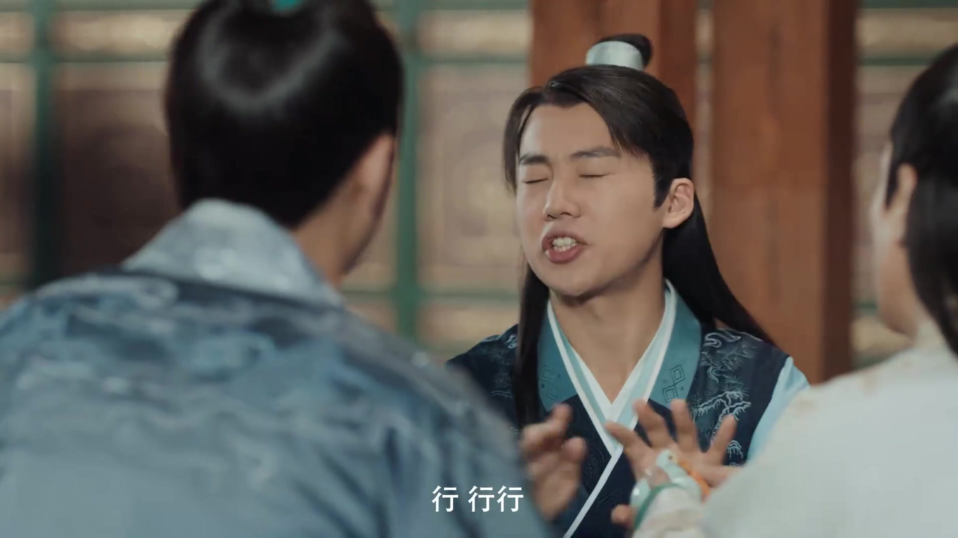 赘婿:二房父子真是活宝,竟求着宁毅要活动筋骨,全剧搞笑担当