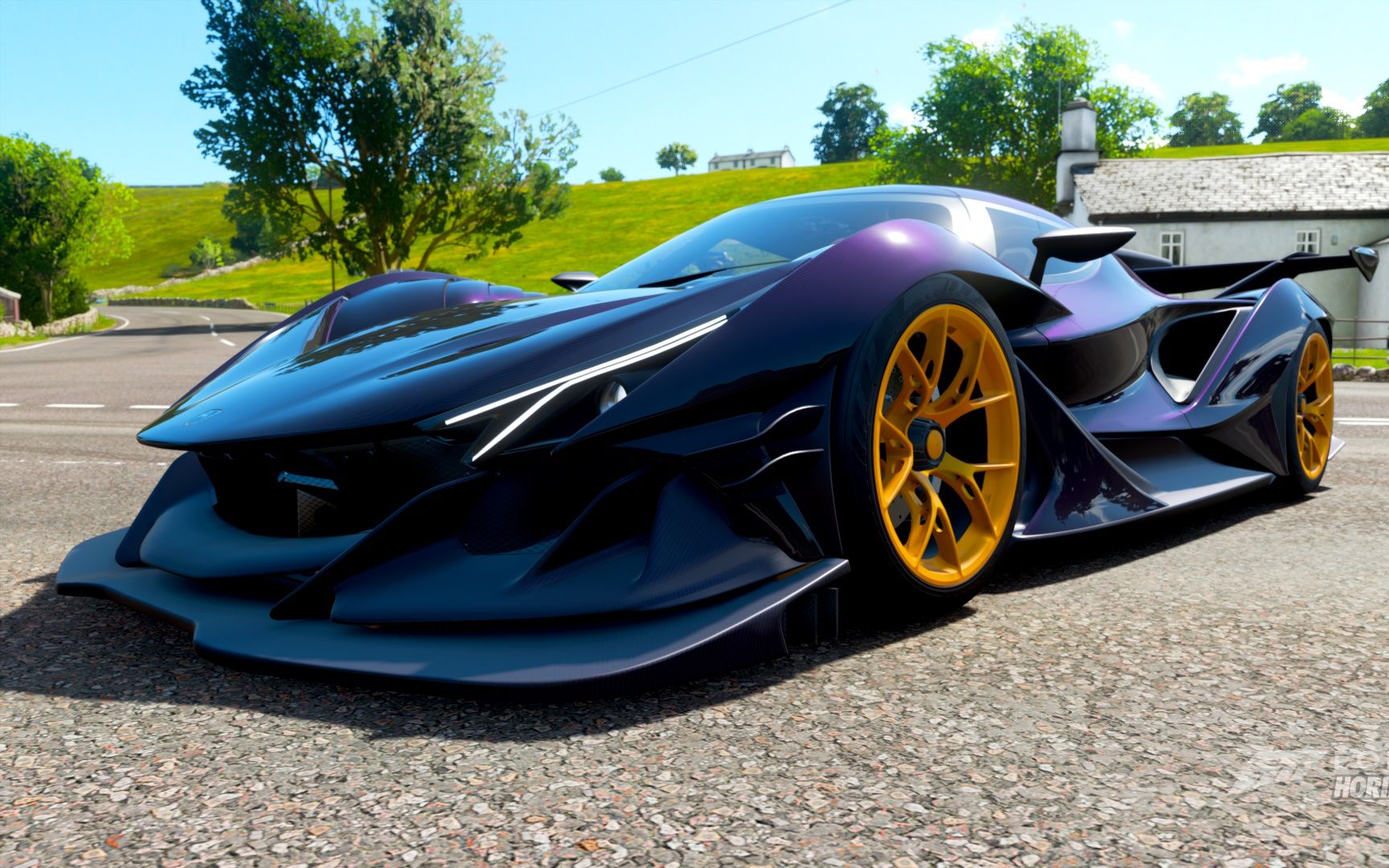 【地平线4】rx-7,来自转子引擎的漂移.漂移原声,漂移练习