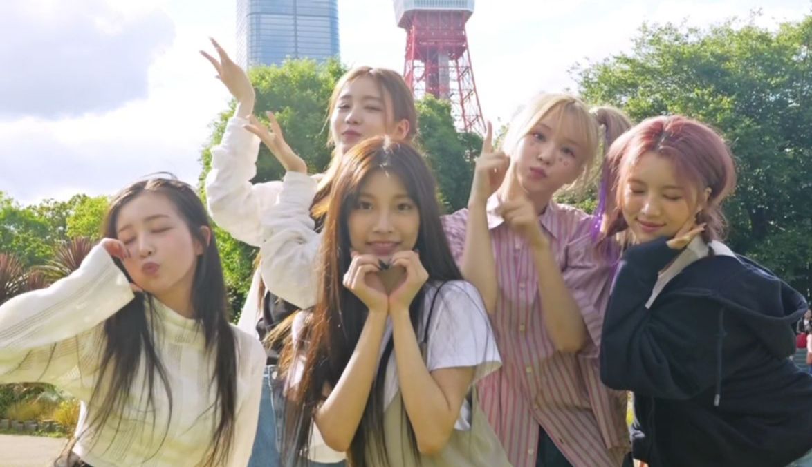 阳光美女 东京铁塔 pom pom pom