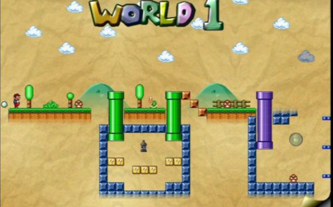 [图]【通关录像】Mario Forever 2: A Fabulous Space V1.0 World 1