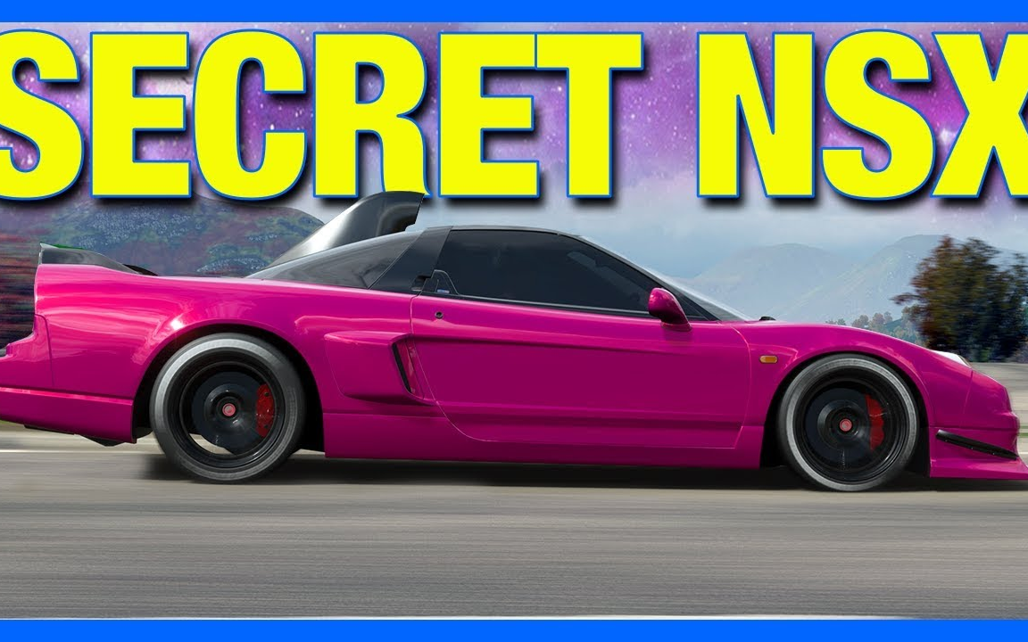 【地平线4|ar12】最神秘的nxs!(nsx-r gt定制)the secret nsx!