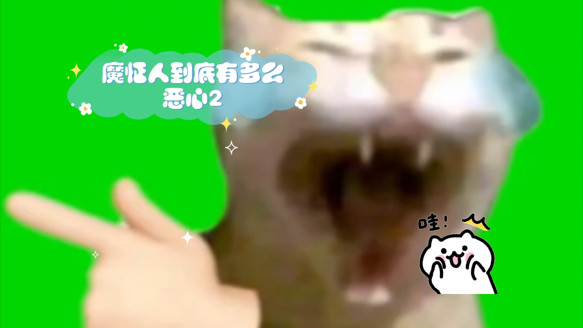 魔怔人到底有多么恶心上(猫meme)