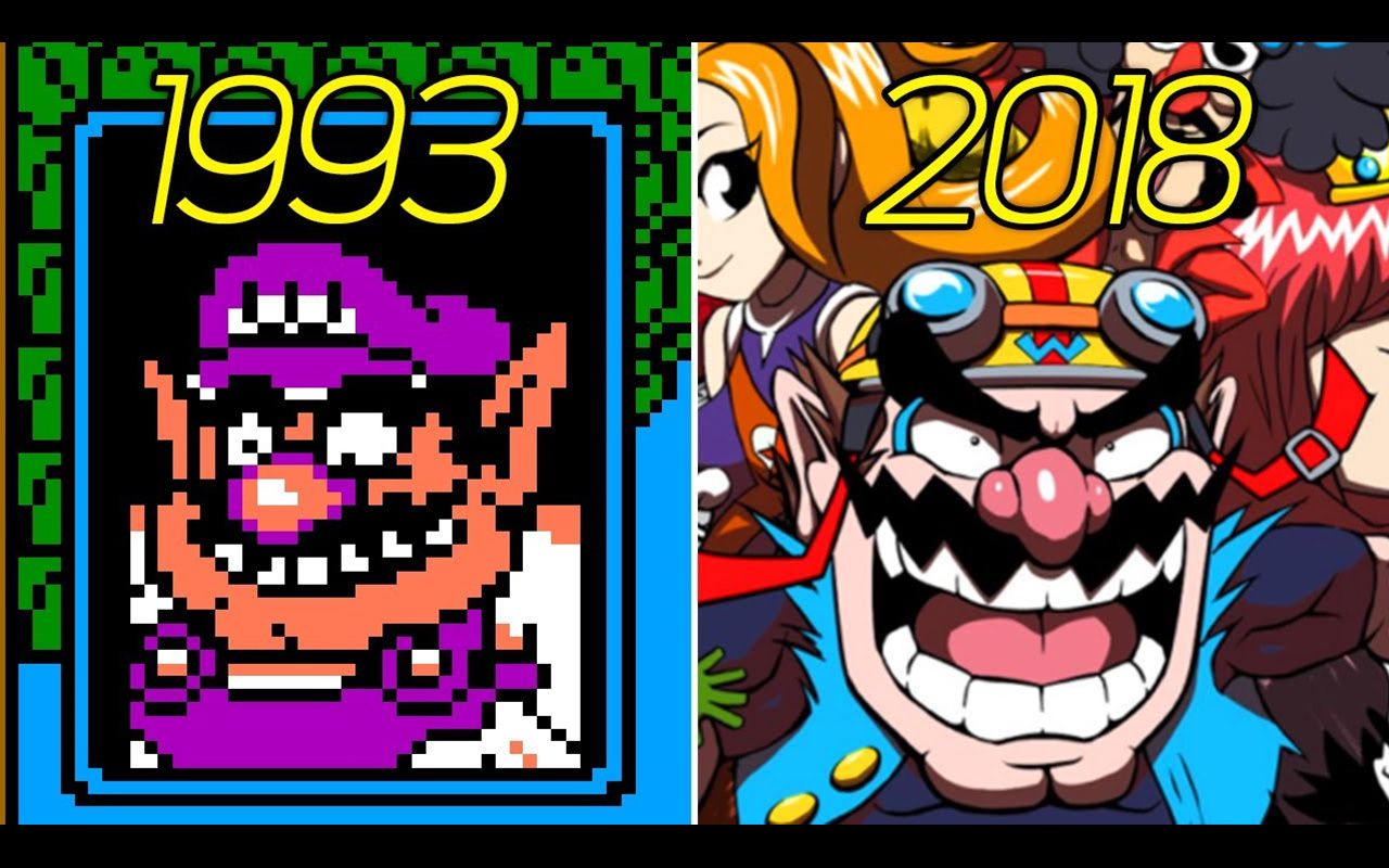 瓦里奥游戏进化史 Wario  All Games (1993  2018)哔哩哔哩bilibili