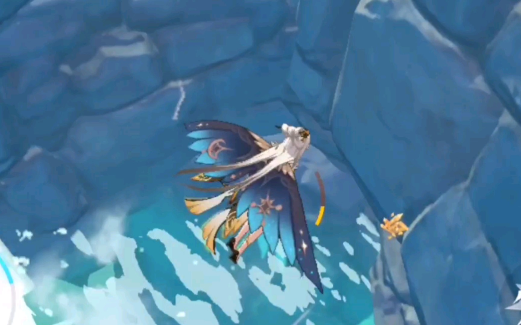 【原神】岩神瞳位置3 瀑布