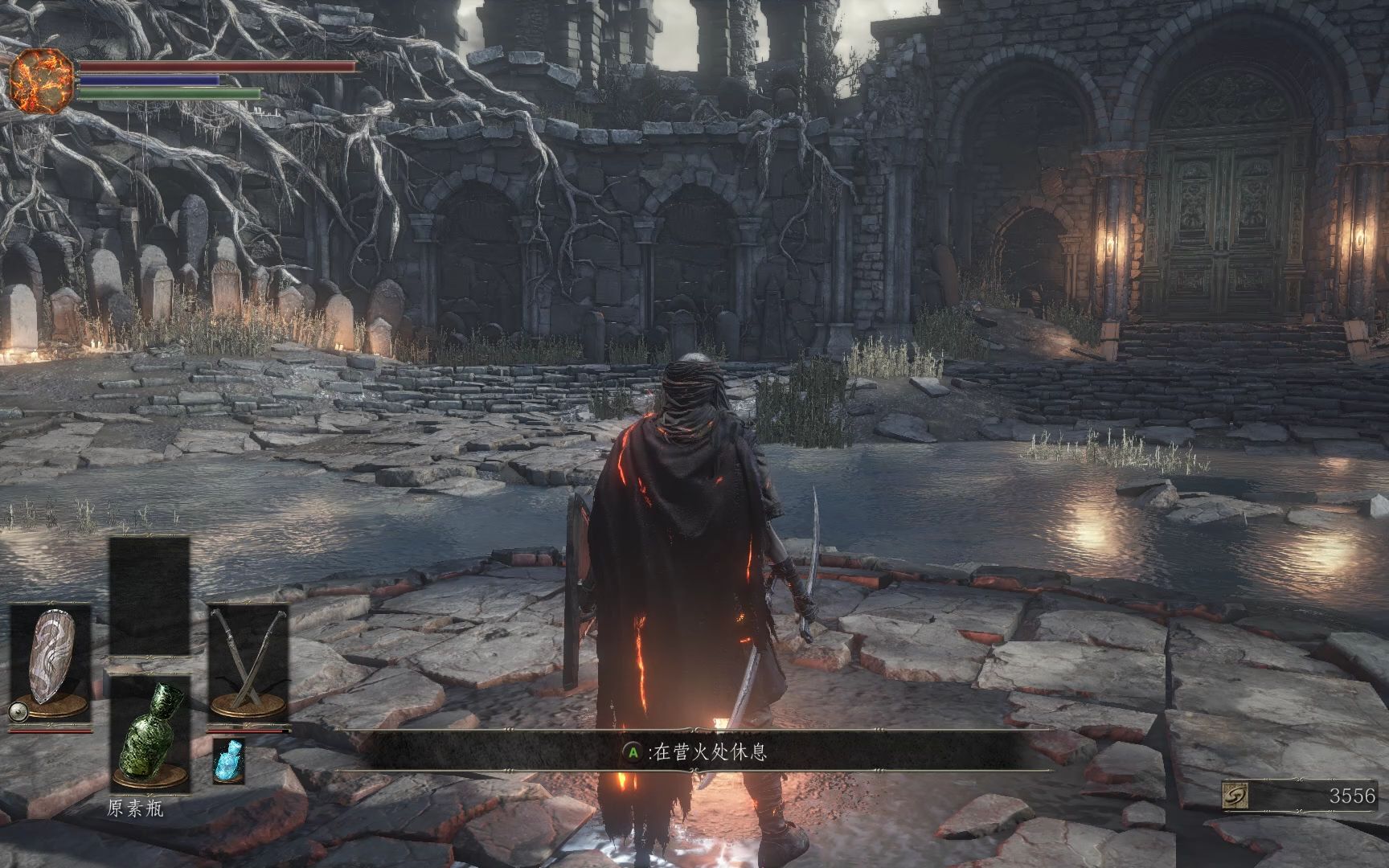 第一次玩黑魂3,听说古达老师很难