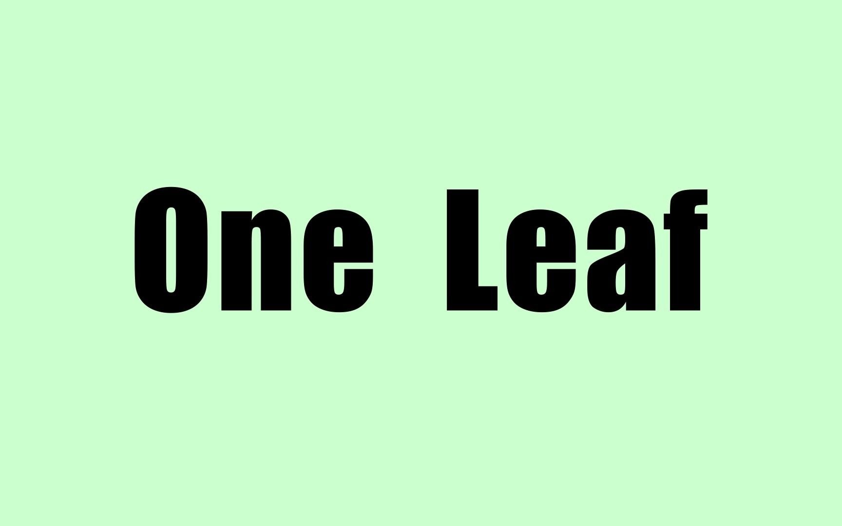 大广赛one leaf动画哔哩哔哩bilibili