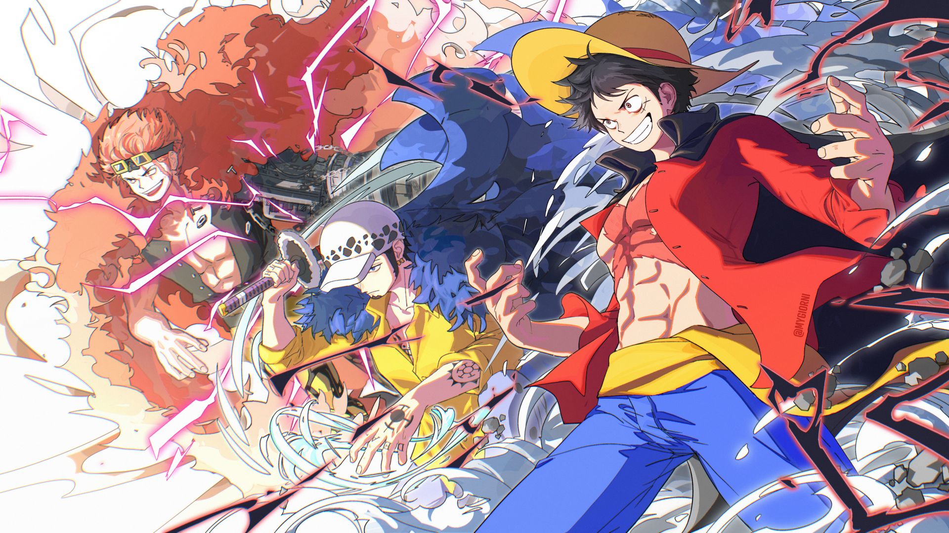 《海贼王》征服大海的男人,只能是我