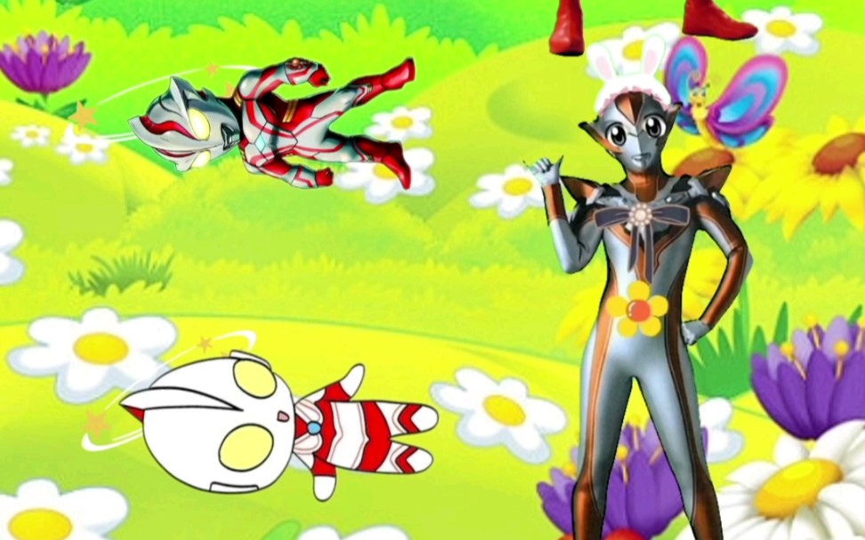 小奥特曼被怪兽附身昏迷了