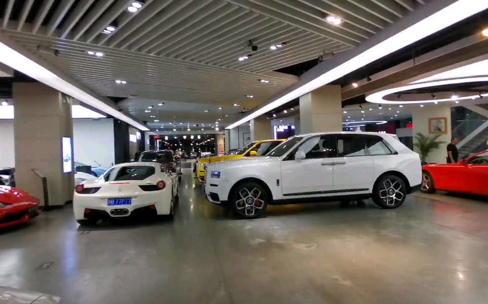 去车行看豪车