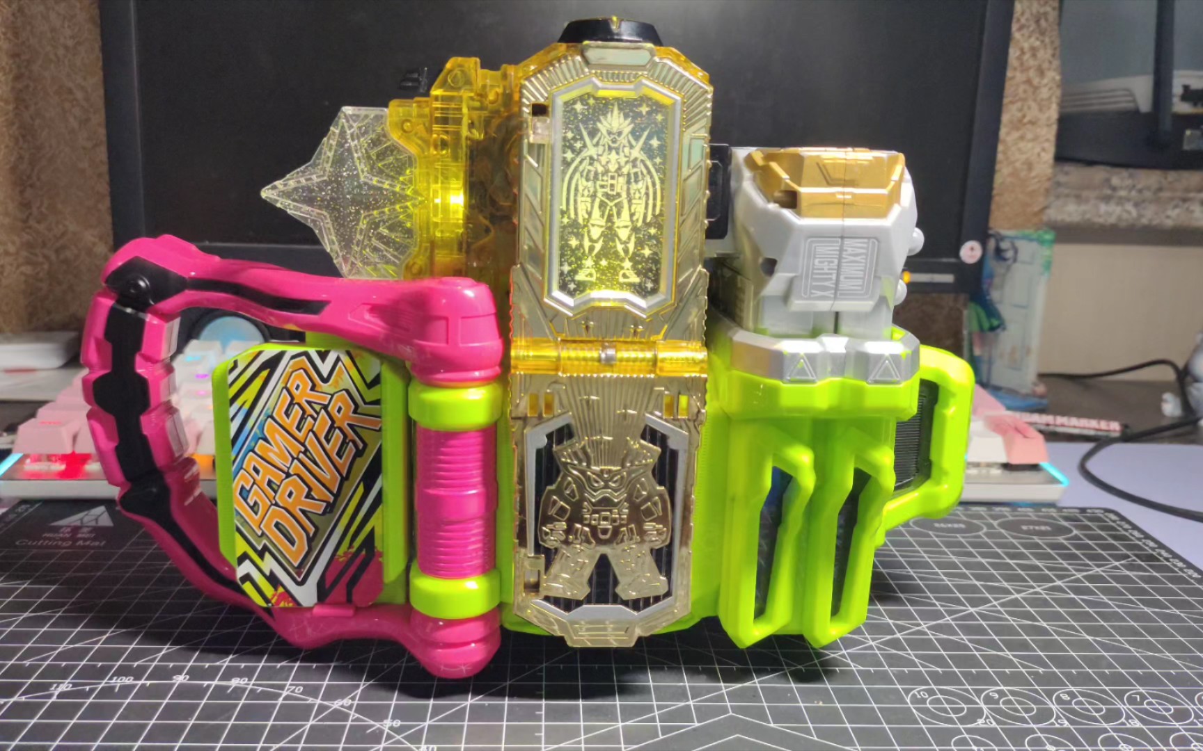 万代假面骑士exaid无敌卡带 maximum mightyx hyper muteki卡带分享