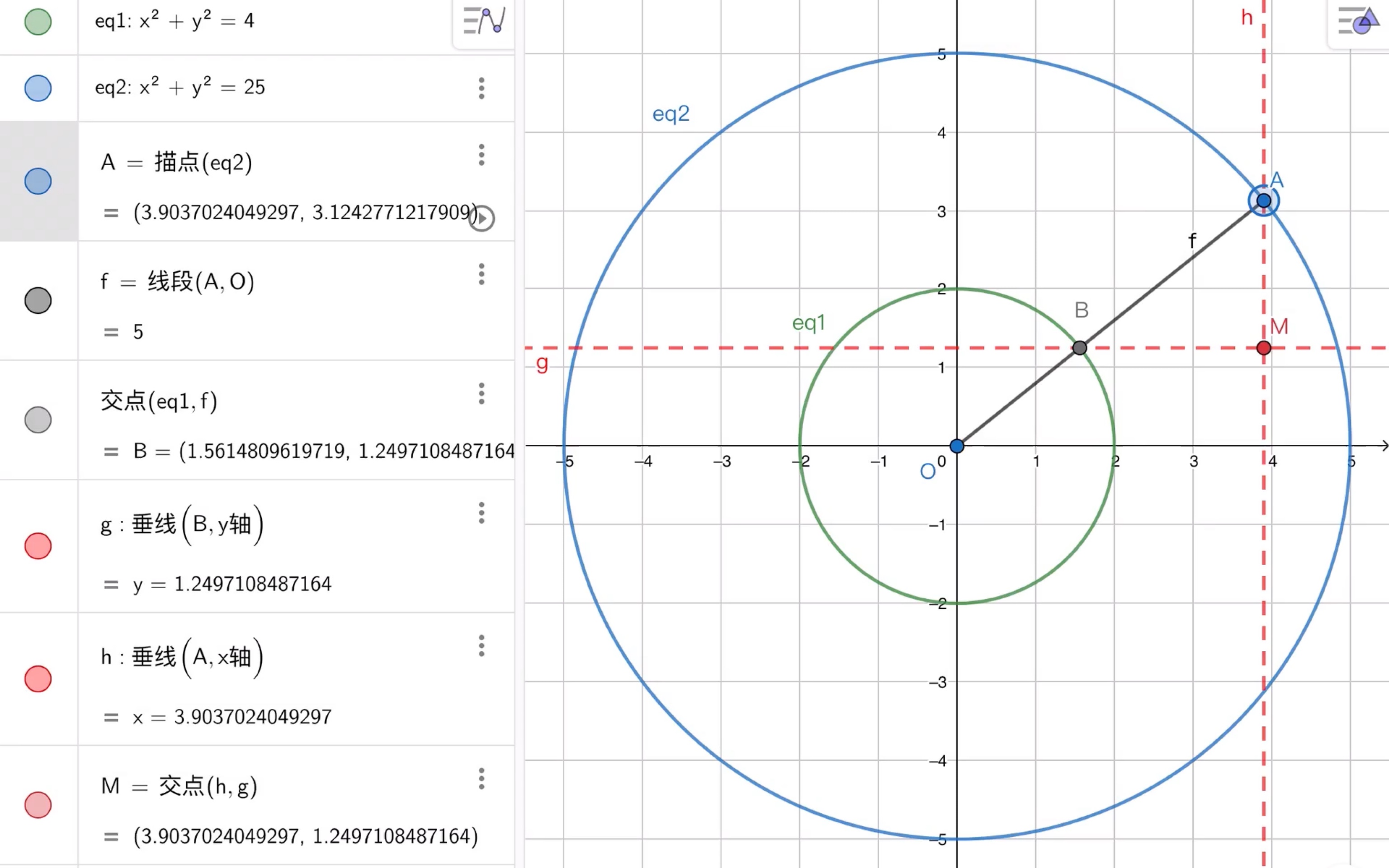几何画板:画椭圆