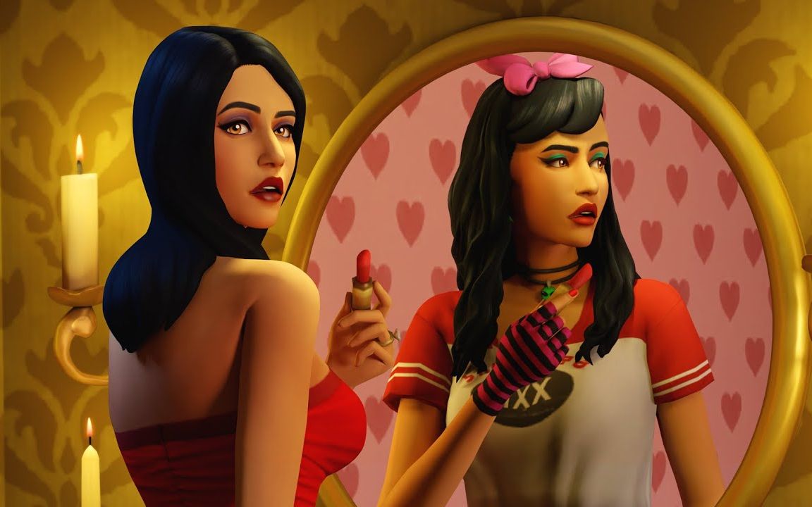 【模拟人生4】《哥特贝拉:重生》完整版预告┃油管搬运