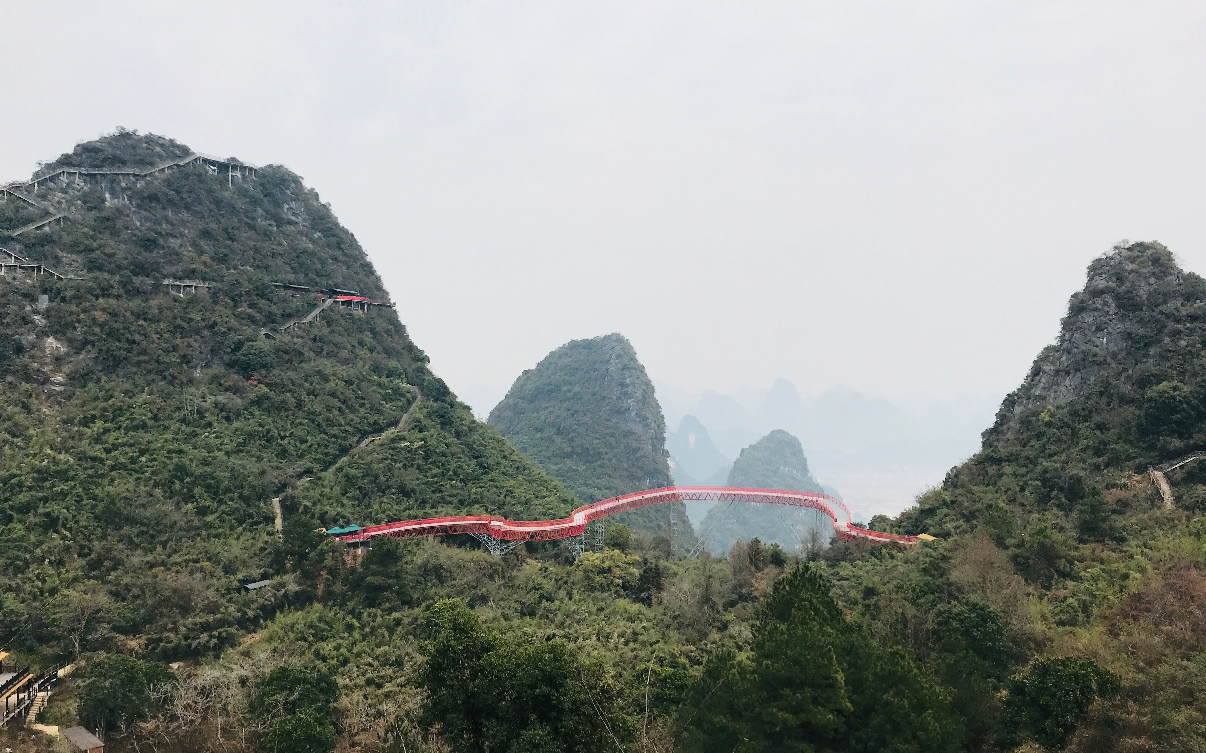 桂林旅游新景点,山顶公园如意峰