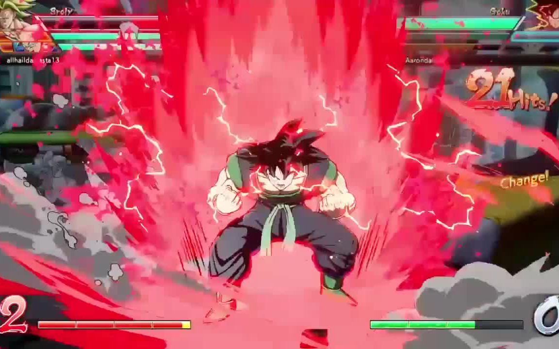 龙珠斗士z常态孙悟空界王拳的最终奥义雾