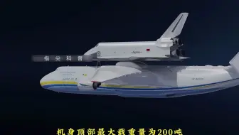 真正的空中巨无霸安225，6台发动机，32个轮胎，最大起飞重量640吨