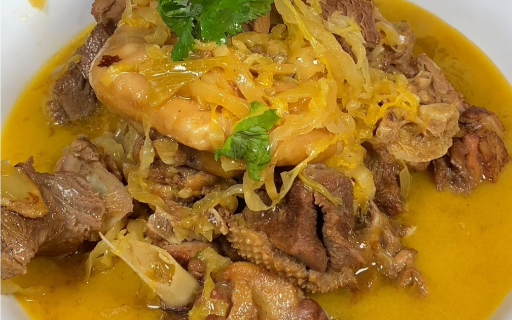 下雪了安排这个大鹅炖酸菜