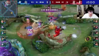 中野双杀！XYG团战0换4各大直播间反应