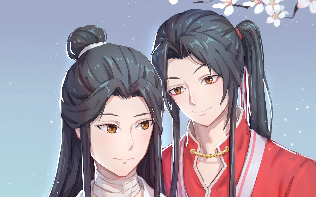 板绘花城和谢怜我终身磕守护我的cp