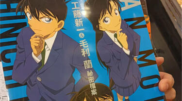开箱】名侦探柯南工藤新一毛利兰秘密档案_哔哩哔哩_bilibili