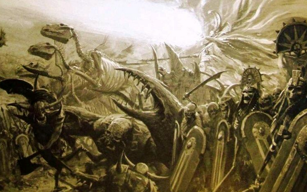 战锤全面战争2从零开始的中古战锤古墓王第三期诺斯卡讨债之旅