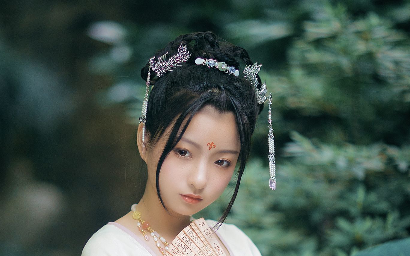 汉服发型教程不用发包的飞仙髻剪完只剩三分钟了