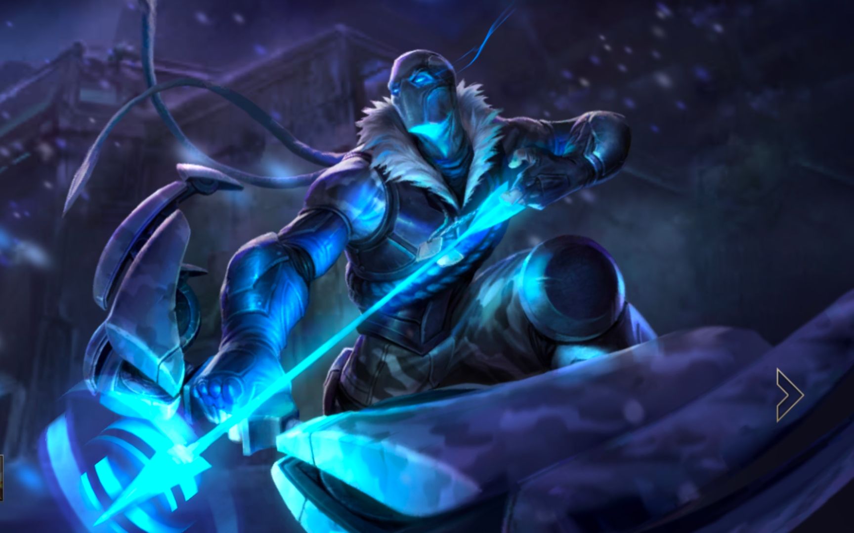 英雄联盟手游lol手游国际服英雄皮肤雪岭突袭法洛士