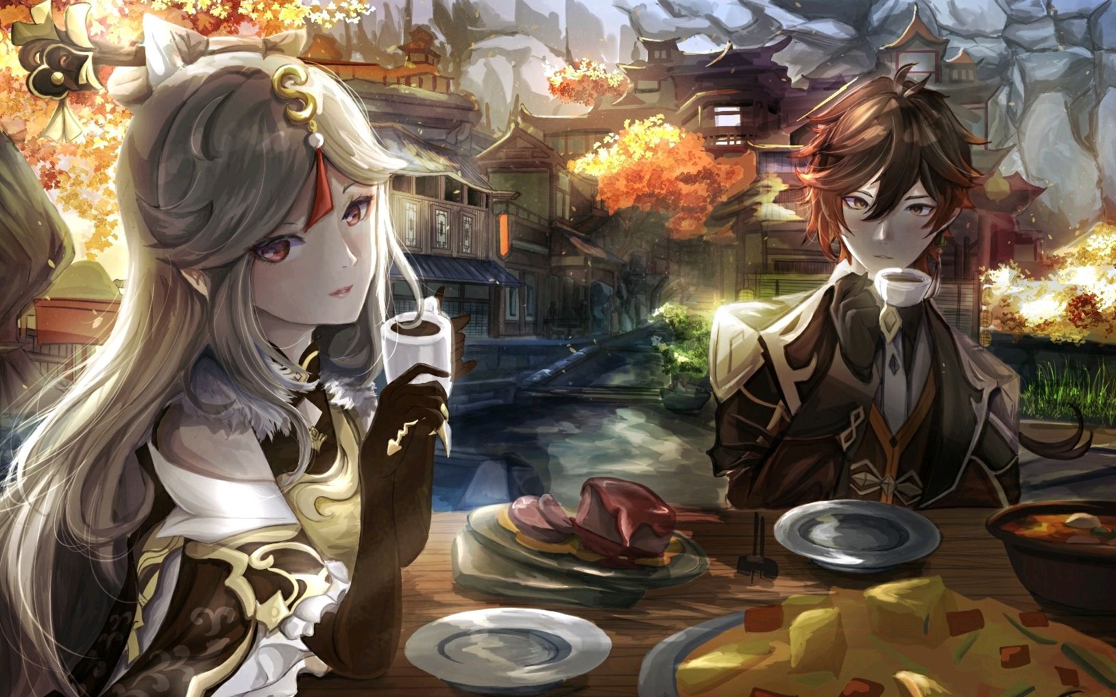 【原神】【钟离x凝光】番外一_网络游戏热门视频