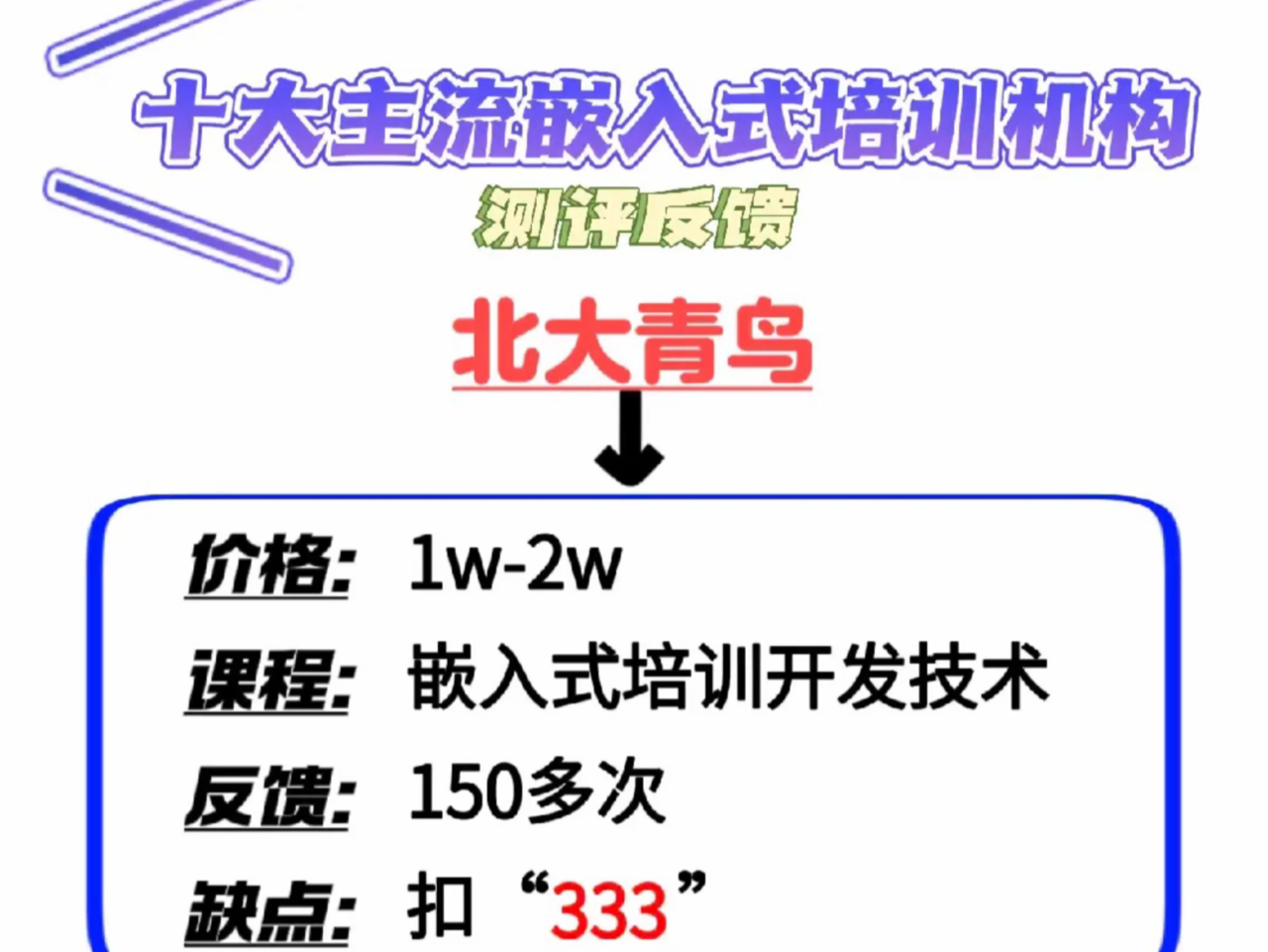 十大嵌入式开发培训机构测评!推荐避雷!看看有没有你想了解的机构!哔哩哔哩bilibili