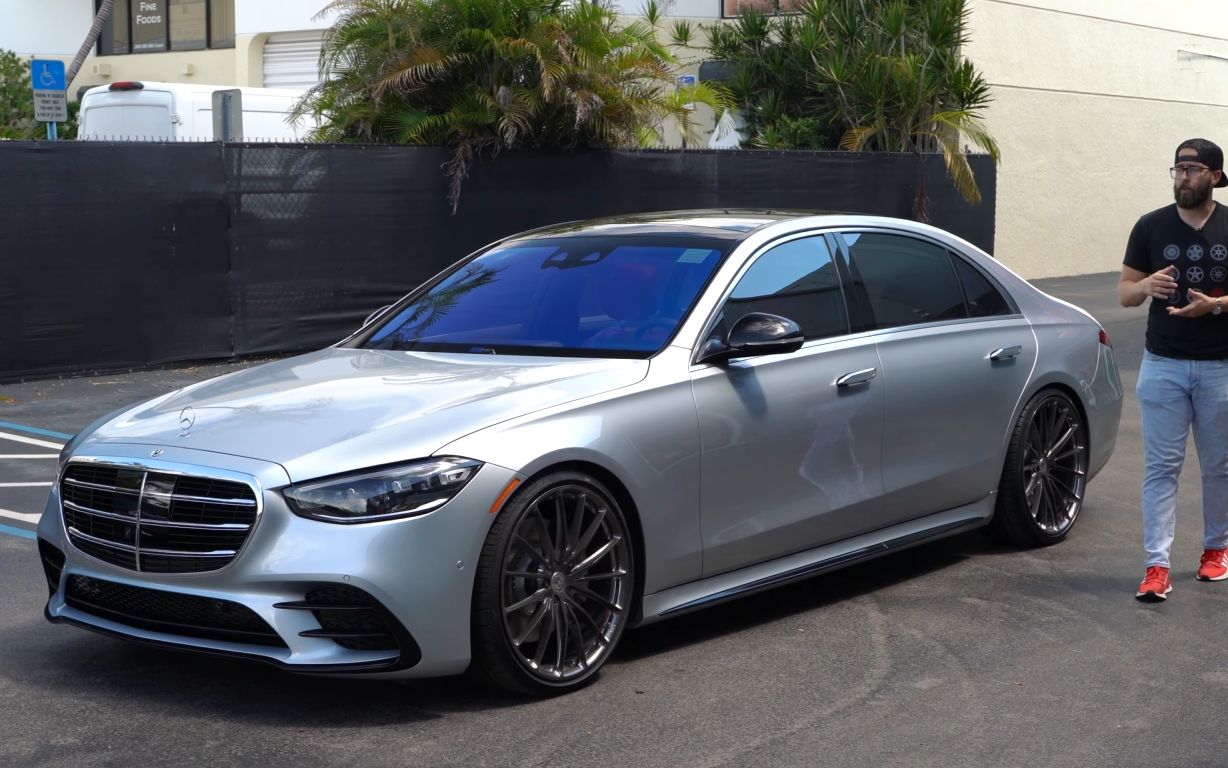 奔驰 w223 s级 s580 2022年款 改装案例测评(机翻字幕敬请谅解)